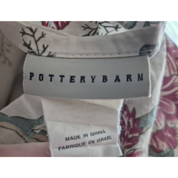 Pottery Barn Marie Palampore Floral 100% Cotton Duvet Cover Full/Queen - Picture 4 of 8